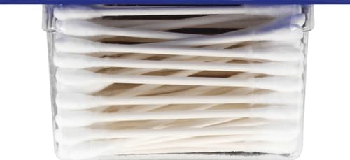 Q-tips Cotton Swabs for Hygiene and Beauty Care Original Cotton Swab Made with 100% Cotton 625 Count, (Pack of 2)