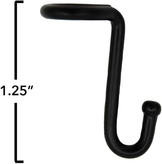 NAHANCO Metal Hanger Connectors, Gold (Pack of 50)