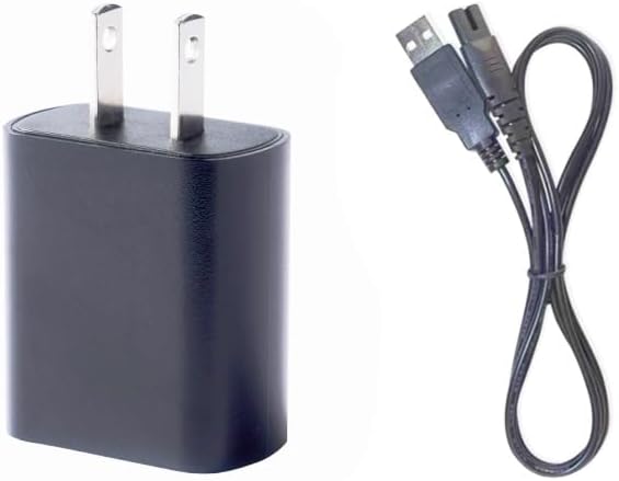 5V AC Adapter for Charging Bymore Fabric Shaver Sweater Shaver and Popchose Lint Remover Fuzzs Pills Pilling Trimmer