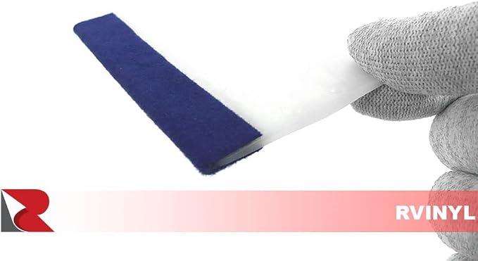 Avery Dennison Stiff Felt Squeegee in White - Vehicle Wrap Tools for Car Vinyl, Craft Films, Window Tinting and Decals Installation