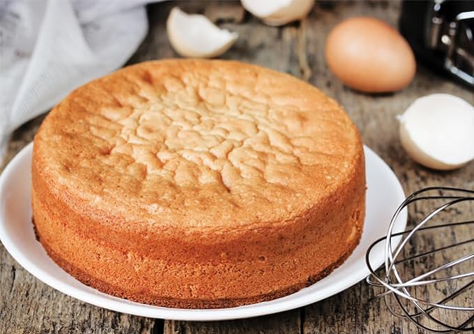 Winco Heavy-Duty Round Aluminum Layer Cake Pan, 12" x 2"