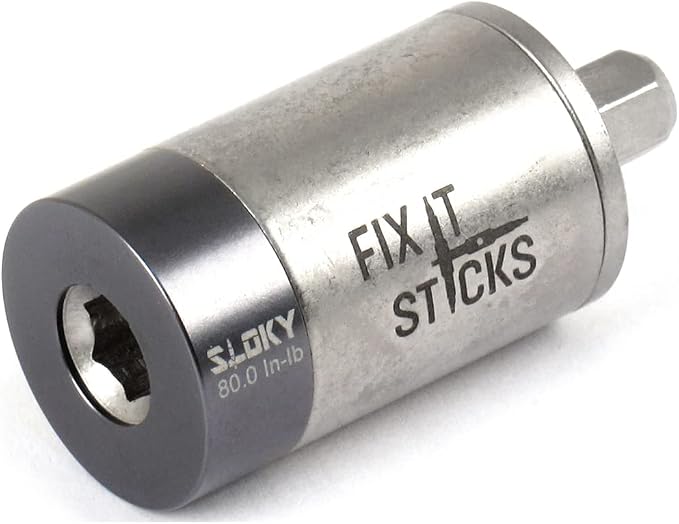 Fix It Sticks Large Durable Accurate Lightweight Torque Control Tool | Easy-to-Use Limiter, Compatible with Standard 1/4" Drivers
