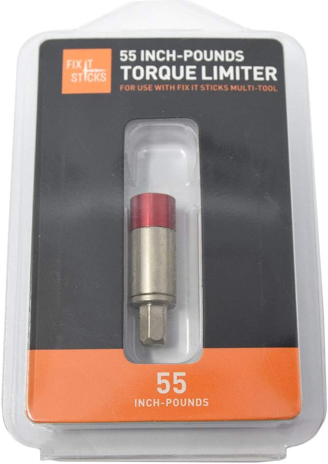 Fix It Sticks Field Hunting Outdoors Gun Maintenance Small Torque Limiter | Adjustable Fits 1/4in Tip T-Way Spanner, 55 In-Lb