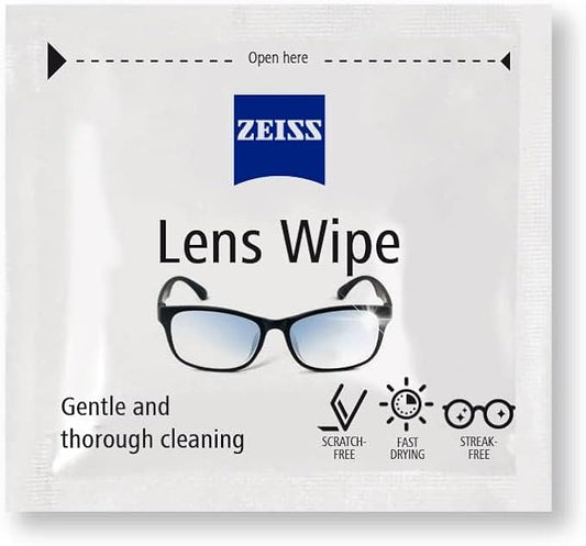 Zeiss Pre-Moistened Lens Cleaning Wipes, 400 count (Pack of 2)