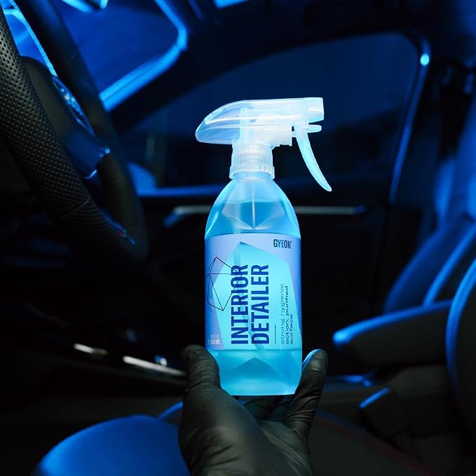 Gyeon Interior Detailer Streak Free Satin All-Surface Interior Cleaner | All-surface interior cleaner for leather, plastic, vinyl, fabric, and screens — matte finish with no shine or residue 1000ml