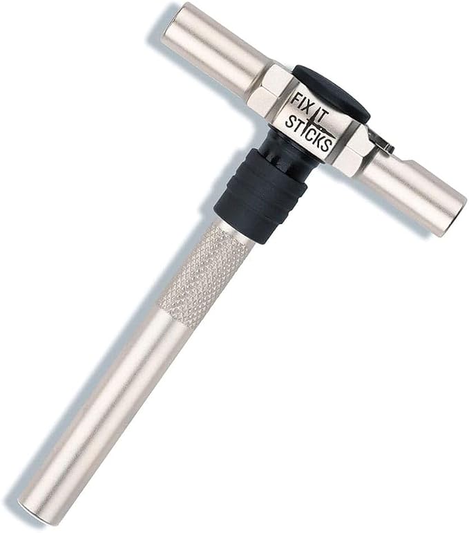 Fix It Sticks 15-65 Inch Lbs All-in-One Torque Driver Kit Custom Bundle | Locking Ratcheting T-Way Spanner, FISMUTK+TWAY-LOCK