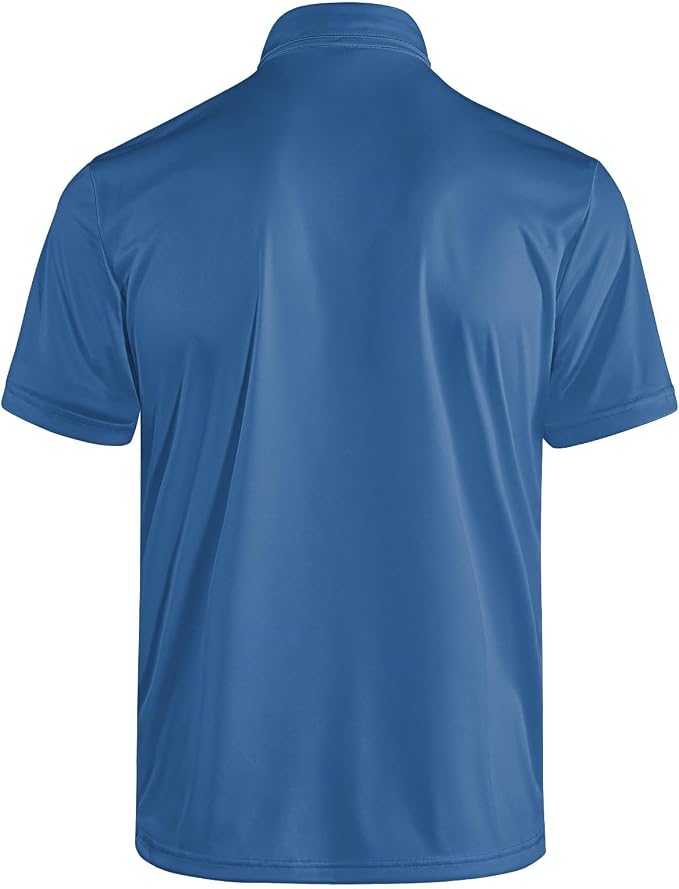 Polo Shirts for Men Moisture Wicking Mens Polo Shirts Patriotic Shirts for Men