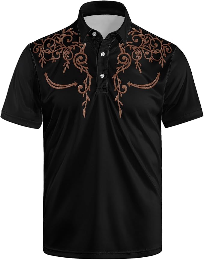 Polo Shirts for Men Moisture Wicking Mens Polo Shirts Patriotic Shirts for Men