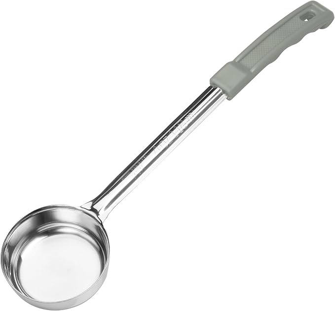 Winco Prime Food Portioner, NSF Listed, Solid, 4 Ounce, Gray