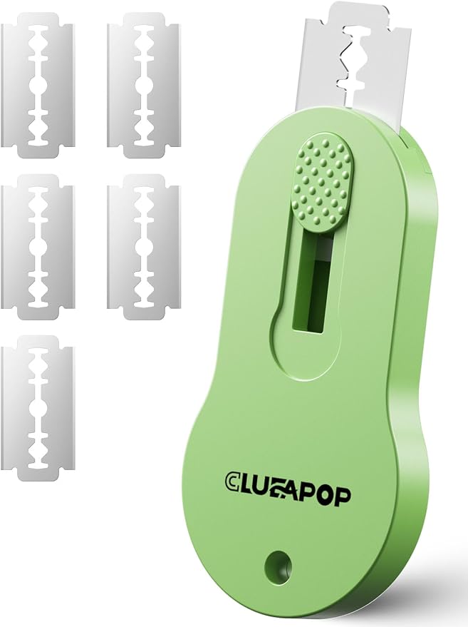 CLUEAPOP Bread Lame, Sourdough Scoring Tool, Extractable & Magnetic Bread Scoring Tool, Bread Baking Supplies, Bread Scorer Tool for Bread Baking & Sourdough Baking, Bread Scorer with 5 Razor Blades