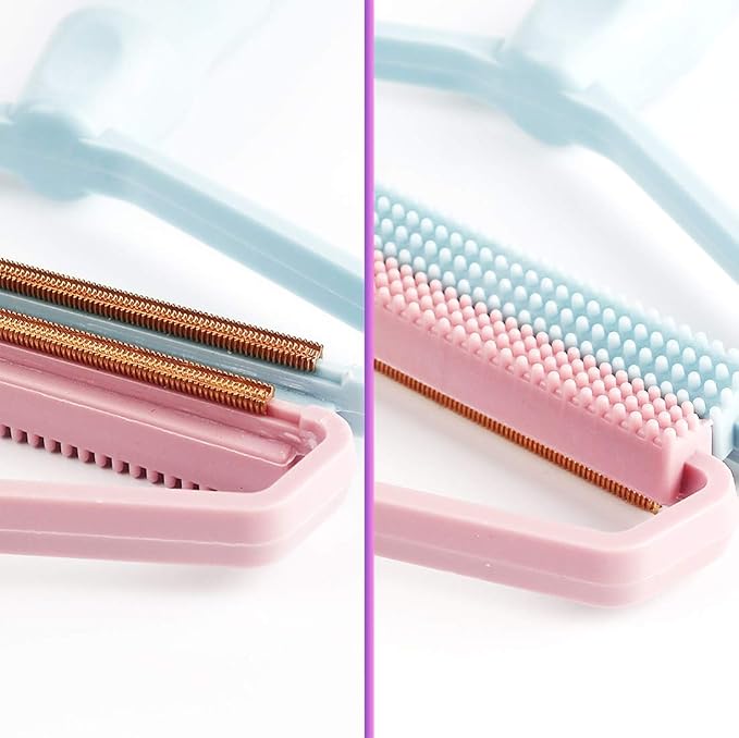 Portable Fabric Shaver, Pet Hair Remover, Manual Lint Remover, Dog Hair Remover Tool, Removing Dust from Clothing, Carpet, Furniture, Blankets, Couch Pink 1pcs