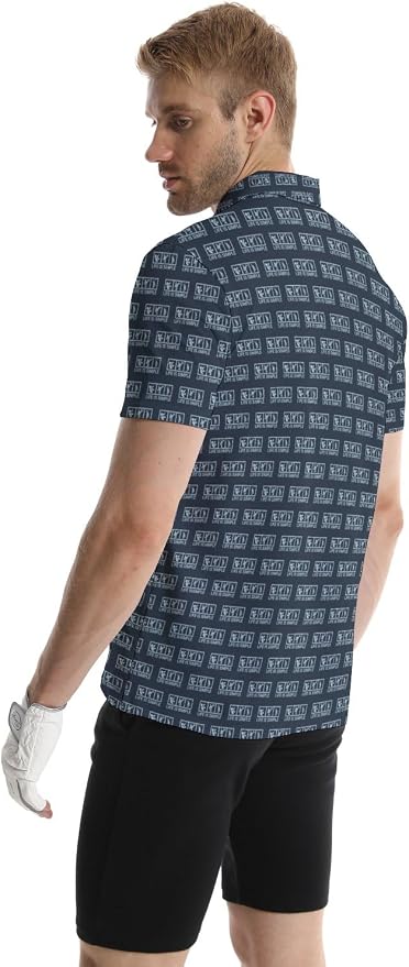 Polo Shirts for Men Moisture Wicking Mens Polo Shirts Patriotic Shirts for Men