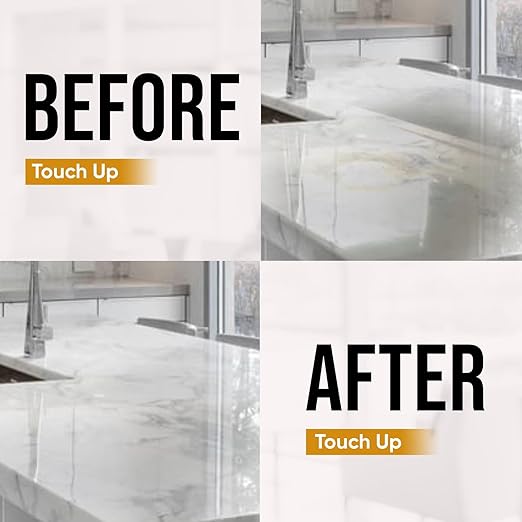 MB Stone MB-11® Touch-Up Etch Remover Marble Polishing Powder for Light to Neutral Colored Calsite Based Stone, Light to Medium Etches Only, not for Matte or Dark Stone, 8 oz Can