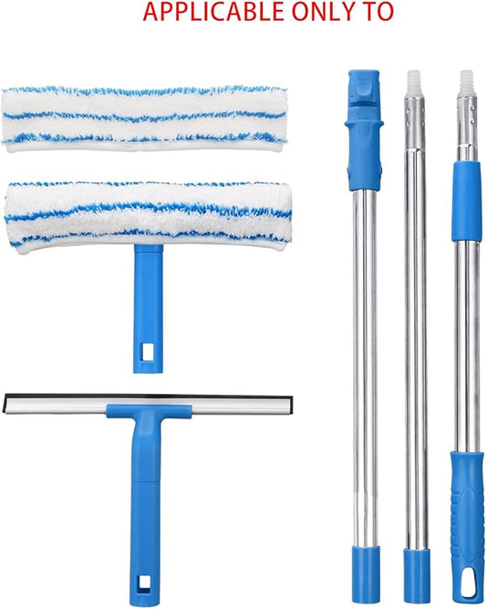 Mitclear Long Telescopic Pole for Window Cleaning Kit