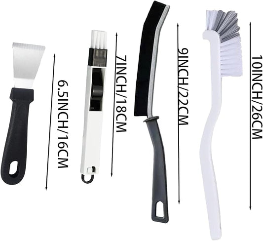 13 Pcs Crevice Cleaning Brush Tools Thin Hard Bristle Gap Brushes Small Spaces Cleaning Supplies for Bathroom Shower Bottle Corner Grout Kitchen Toilet Cup Sink Window Track Narrow Crevice Tool