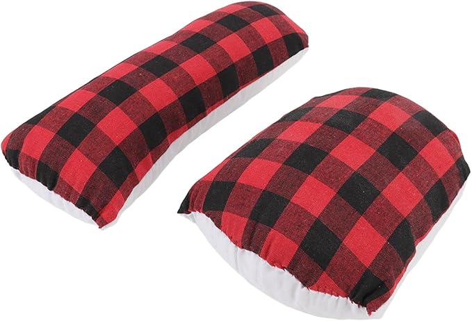 2 Pack Tailors Ham and Seam Roll Set, Tailor Ham Pressing Tool, Cotton and Cloth Ironing Accessories, for Steam Ironing and Wrinkle Prevention