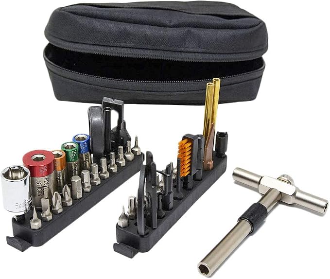 Fix It Sticks The Works Combination Gun Field Maintenance Kit | Four Force Limiters, Modular T-Handle Spanner