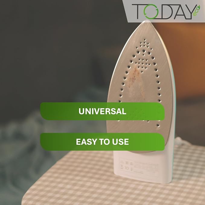 Today - Iron Cleaner Stick for Hot Soleplate – Steam Iron Residue Remover and Plate Descaler – Removes Stains and Starch – Easy to Use – Made in Italy