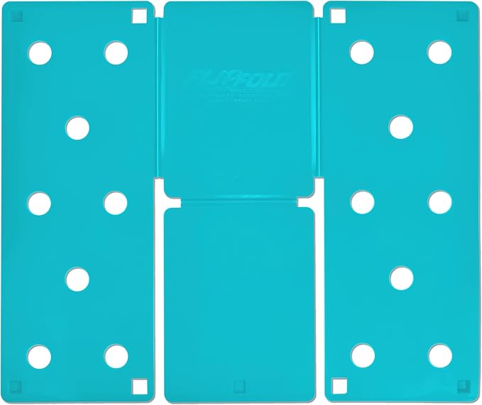 Shirt & Laundry Folder- Adult Turquoise