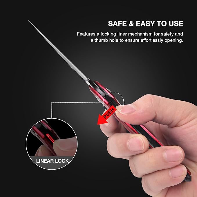 FUNBRO Multitool knife (Red)