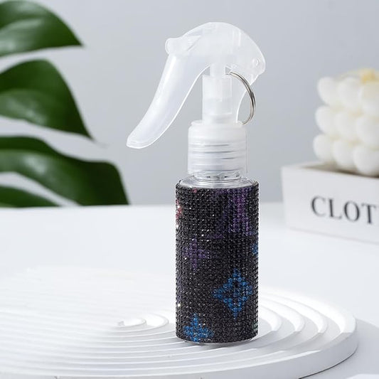 60ml Empty Spray Bottles, Continuous Spray Bottle for Hair, Spray Water Bottle Fine Mist Refillable, Skin Care, Showering Pets, Plants, Travel, Ironing and Cleaning -LV