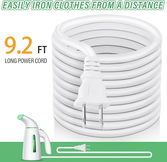 OGHom Steamer for Clothes, Portable Handheld Clothing Garment Steamer, 240ml Large Capacity 700W Travel Steam Iron 30 Second Fast Heat Up (Soft Green)