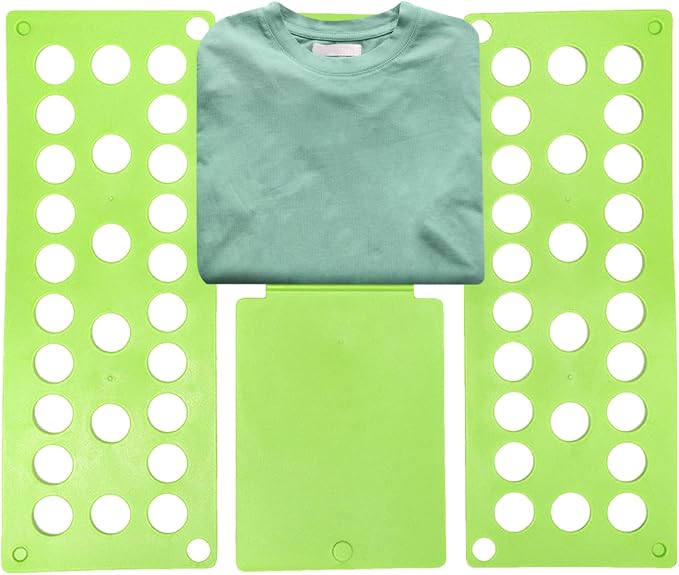 T-Shirt Folder Board, Shirt Folding Plate, Laundry Folders Folding Boards, Fast Foldable Laundry Organizer, Liner Sorter Fold Helper for kids clothes