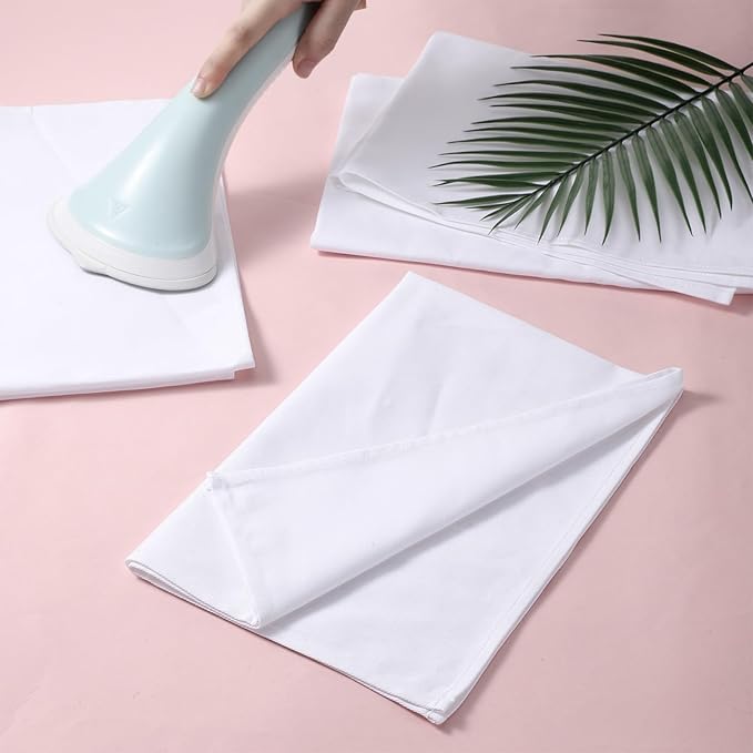 5 Pcs Pressing Cloth for Ironing, Iron Cloth 15 x 22 Inch Cotton Ironing Board Fabric Fabric Protector Press Tool for Sewing and Iron