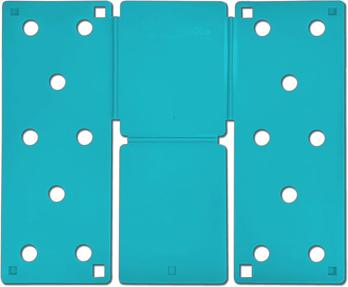 FlipFold Shirt & Laundry Folder- Junior Turquoise