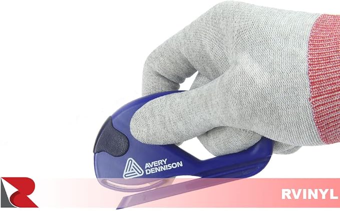 Avery Dennison Snitty Knife in Blue - Car Wrap Safety Cutting Tool for Craft Vinyl, Protection Films, Decorative Stickers Applications