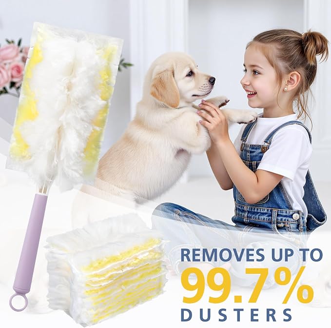 Duster Refills, Disposable Duster Refill Heavy Duty Dusters Refills | 35 Count Disposable Duster Refill Heavy Duty Dusters Refills Replacement Head