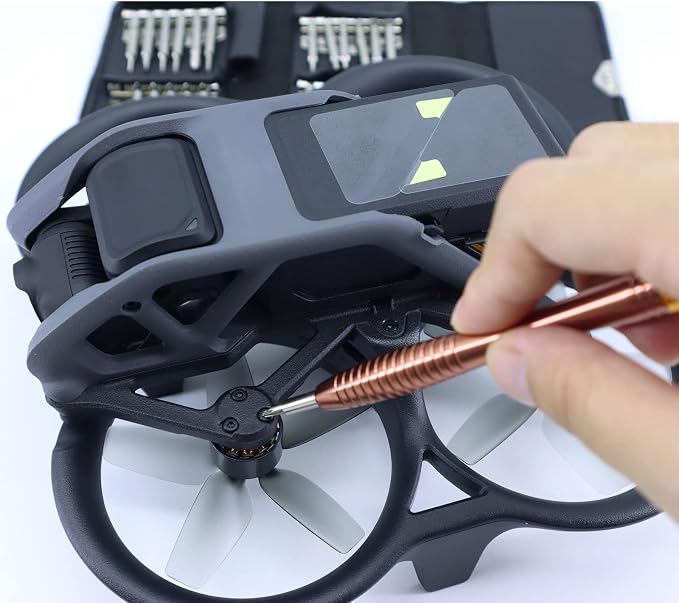 Repair Screwdrivers Tool Set for DJI Mavic 2/2S Phantom 3 4/4 Pro Mavic 2/3 Mini 2/SE/Mini 3 Pro Spark Avata Drone and Other Electronics Devices Universal Screwdriver 25 In 1