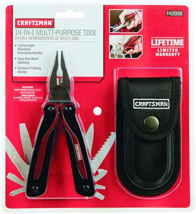 CRAFTSMAN 14-in-1 Multi-Purpose Tool (CMHT43998)