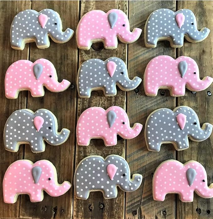 Ann Clark Cute Elephant Cookie Cutter, 4-1/4" Made in USA