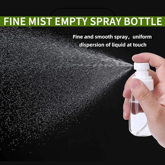 Small Spray Bottle Travel Size Hair Mister Fine Mist Sprayer for Home Cleaning Hair Styling Pet Grooming Plant Care