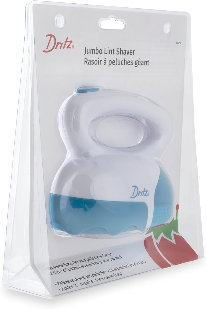 Dritz Clothing Care 82458 Jumbo Lint Shaver