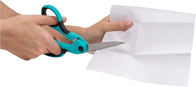 Iron-On Mending Fabric, 7-Inch x 16-Inch Patch for Mending Clothes, White (Nine-Pack)