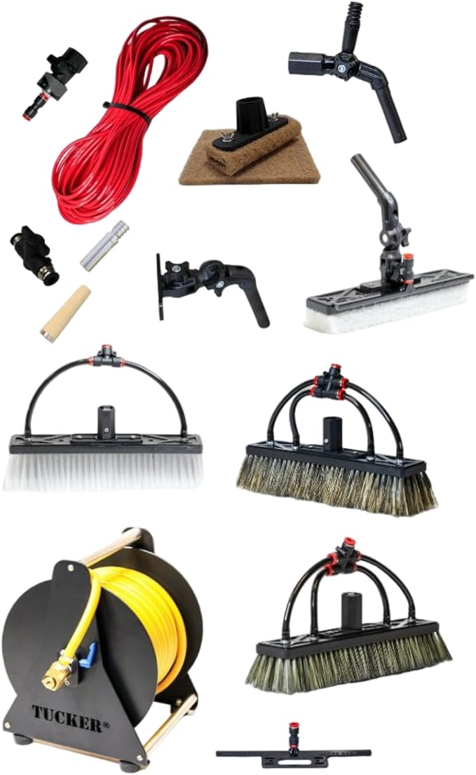 The ULTIMATE Residential Kit with Rival-V2: 4 Stage RO/DI System for Window, Glass, Solar Panel Cleaning