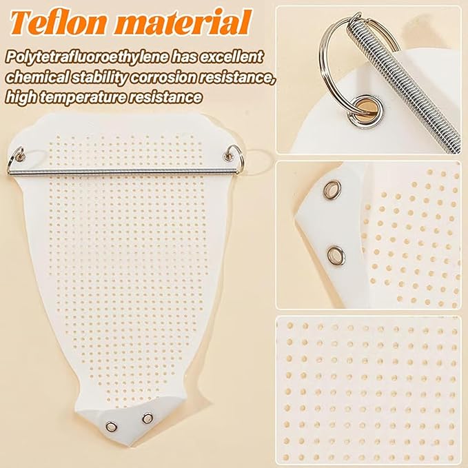 2025 Universal Iron Protective Cover Shield, Iron Protector for Ironing - Prevents Burn Sticking, Irons Covers to Improve Ironing Results, for Protect Fabrics Sewing Machine Parts (1PC, 1.0MM)