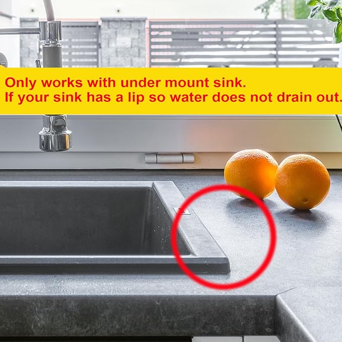 GUUKIN Sponge Holder for Kitchen Sink, Sink Caddy and Soap Tray | 5x3.5 inch Kitchen Sink Organizer | Compatible with Scrub Daddy, Kitchen Sink Accessories (Grey)