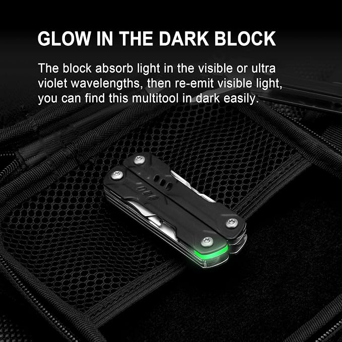 NexTool Mini Sailor Lite Keychain Multitool, Bladeless | 9-in-1 Small Multitool, TSA-Compliant, EDC Tools with SIM Extractor, Mini Scissors, Needle Nose Pliers for Travel, Gifts Idea