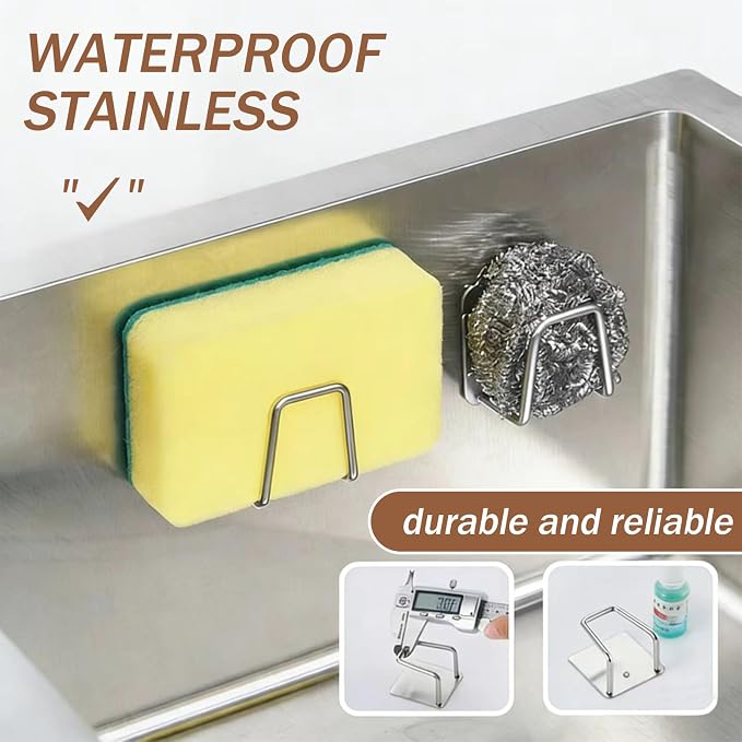Triangle Roll-Up Dish Drying Rack and Sponge Holder for Kitchen Sink - Foldable Stainless Steel Dish Drying Rack for Sink Corners, Multipurpose Over The Sink Kitchen Drainer, Save Space
