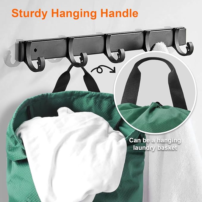Laundry Bag Backpack Durable Laundry Bag with Shoulder Straps and Mesh Pockets Portable Laundry Hamper Dirty Clothes Bag for College, Travel, Laundromat, Apartment (Green)