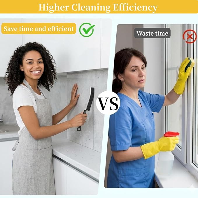 15pcs Crevice Cleaning Brush, Hard Bristle Scrub Brushes Tools, Multifunctional Grout Brush for Home