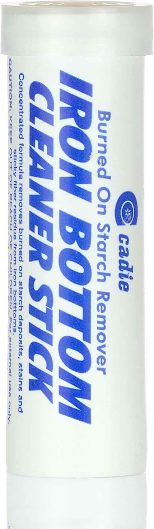 Steam Iron Bottom Cleaner Stick – Removes Build-Up Starch, Melted Fabric, Glue from Hot Iron – Eliminates Sticky Residue On Any Iron Soleplate on the Market - Easy to Use – 1 Pack
