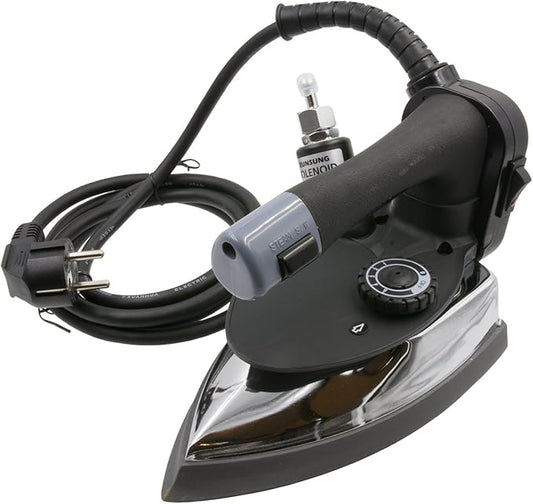 Gravity- Feed Steam Iron ~ Silver star ES-300