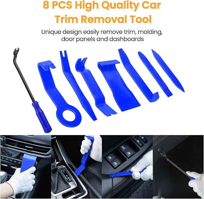 Sigoobal Dent Puller, 134PCS Paintless Dent Removal Kit – Car Dent Puller Kit with Slide Hammer 2 in 1 T-Bar, Golden Lifter, Bridge Puller–Dent Remover Tool for Car Hail, Dings Damage DIY Repair