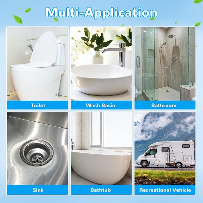 36 Count Flushable Toilet Bowl Cleaner Refills, Toilet Cleaner Refill Pads | Flushable, Disposable, Toilet Fresh, Bathroom Toilet Brush Refills, Accessories Supplies Starter Kit, Lemon Scent, No Handle