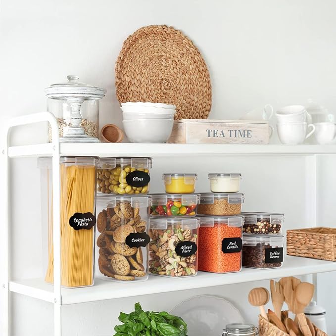 24 Pack Airtight Food Storage Containers