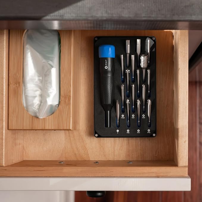 iFixit Megalodon Driver Kit | Bit Set Swivel Lock Cap for Household Repair